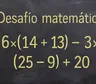 Desafío matemático: ¿en cuánto tiempo lo podés resolver?