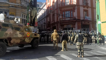 Detuvieron al jefe del Ejército que intentó el golpe de Estado en Bolivia