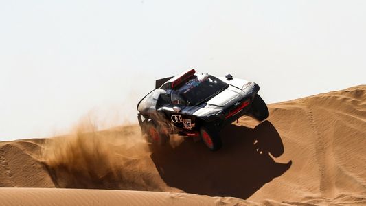 El Audi RS Q e-tron con un nuevo desafío en Abu Dhabi