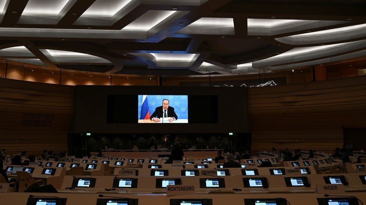 Las dos intervenciones del ministro ruso fueron boicoteadas por las delegaciones de varios países como protesta a la invasión de Rusia a Ucrania