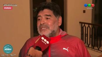 Diego Maradona y Rocío Oliva le abrieron las puertas de la casa a Marley en Dubai