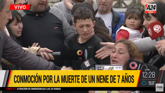 Atropellado por su propio papá: la desgarradora explicación de la mamá del nene de 7 años