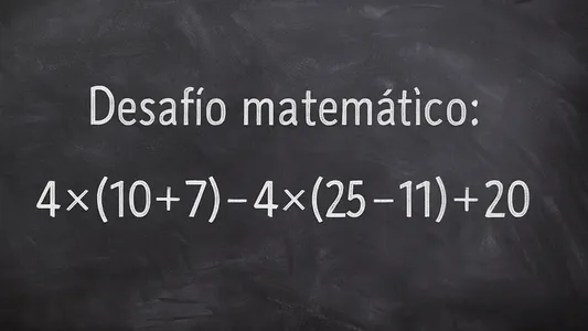 Desafío matemático: parece fácil, pero pocos consiguen resolverlo