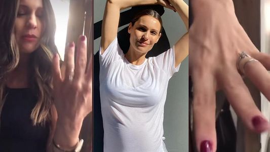 Pampita explicó el motivo por el cual se sacó los anillos de casada y de compromiso: “Es el momento que...”