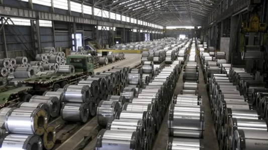La producción de acero cayó 10% en noviembre