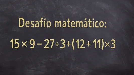 Desafío matemático: una cuenta que parece fácil y termina complicando a muchos