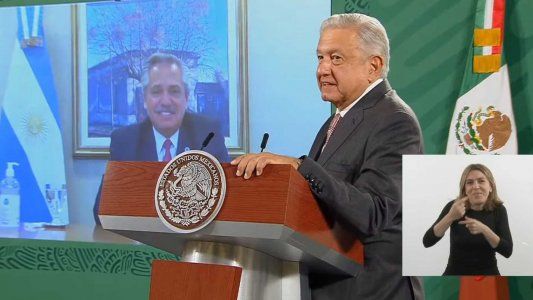Alberto Fernández y López Obrador anuncian la llegada de 800 mil vacunas Astrazeneca para Argentina