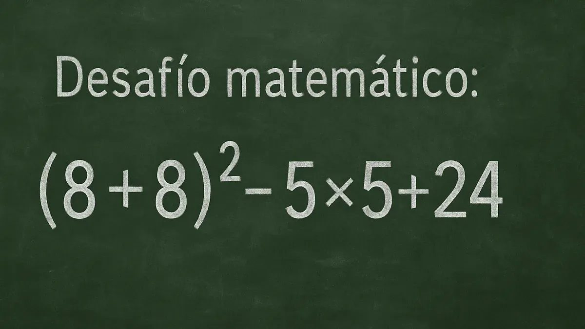 La regla esencial para resolver este desafío matemático es conocido como PEMDAS (por sus siglas en inglés) o jerarquía de operaciones.