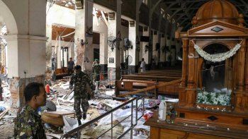 El Papa repudió la cruel violencia de los atentados en Sri Lanka