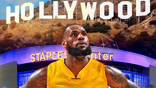 LeBron James sacudió al mundo del básquetbol con su pase a los Lakers