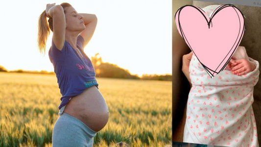 Eugenia Tobal mostró la primera foto de Ema: “Ya nada es igual... todo es perfecto”