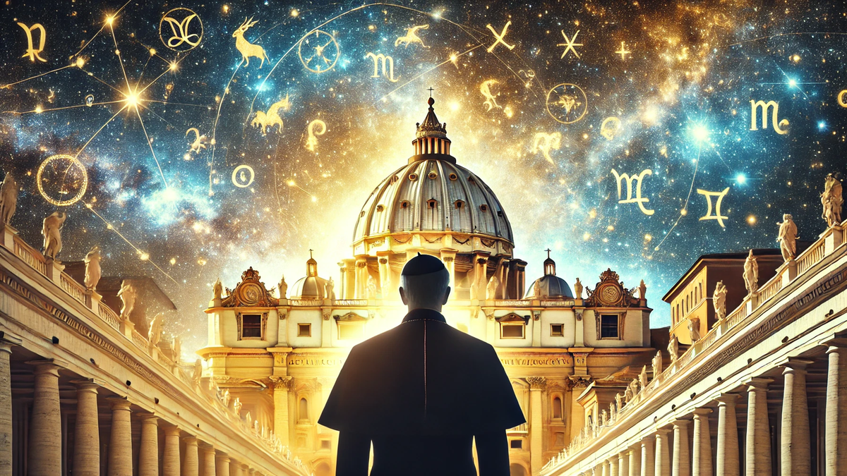 Astrología y cónclave ¿De qué signo será el próximo Papa? Foto: ChatGPT
