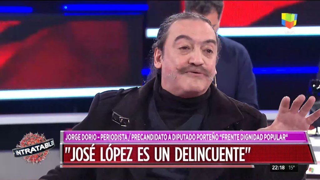 Jorge Dorio, en Intratables: Volvería a hacer 6,7,8