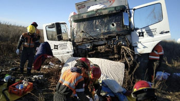 Horror en Buenos Aires: murió un camionero intentando esquivar un piquete