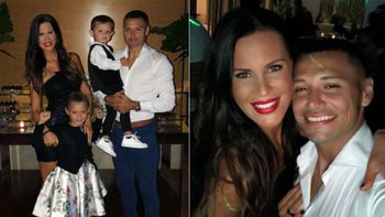 Natalie Weber le festejó el cumpleaños a Mauro Zárate