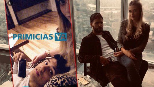 Ahora sí: La foto que confirma que la actual novia del Kun Agüero estuvo antes con uno de sus hermanos