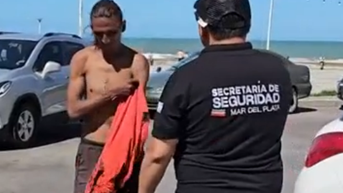 El operativo de seguridad contra los trapitos en Mar del Plata.&nbsp;