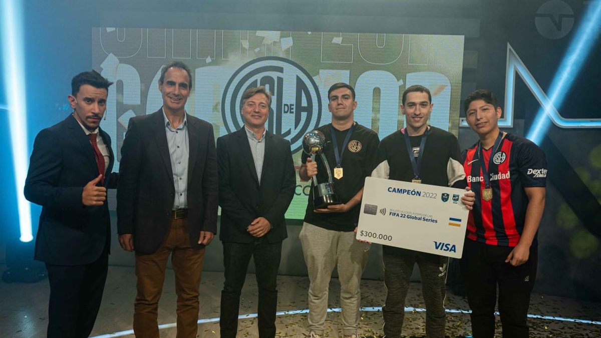 San Lorenzo recibió 300 mil pesos como premio.