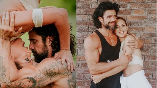 Flor Vigna compartió un video con los bloopers que protagonizó con Luciano Castro grabando su videoclip