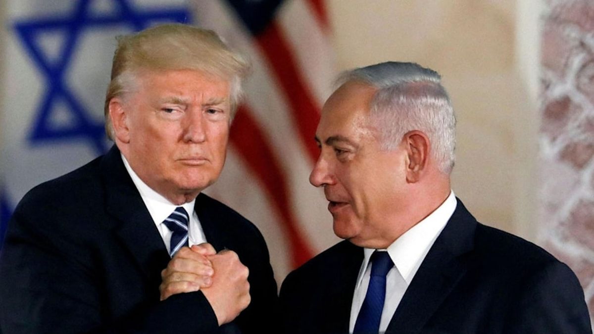 Donald Trump y Benjamín Netanyahu. Estados Unidos e Israel en una sólida alianza contra la Corte Penal Internacional. (Foto: Gentileza Almayedden)