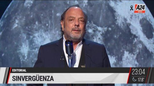 El editorial de Baby Etchecopar: Sinvergüenza