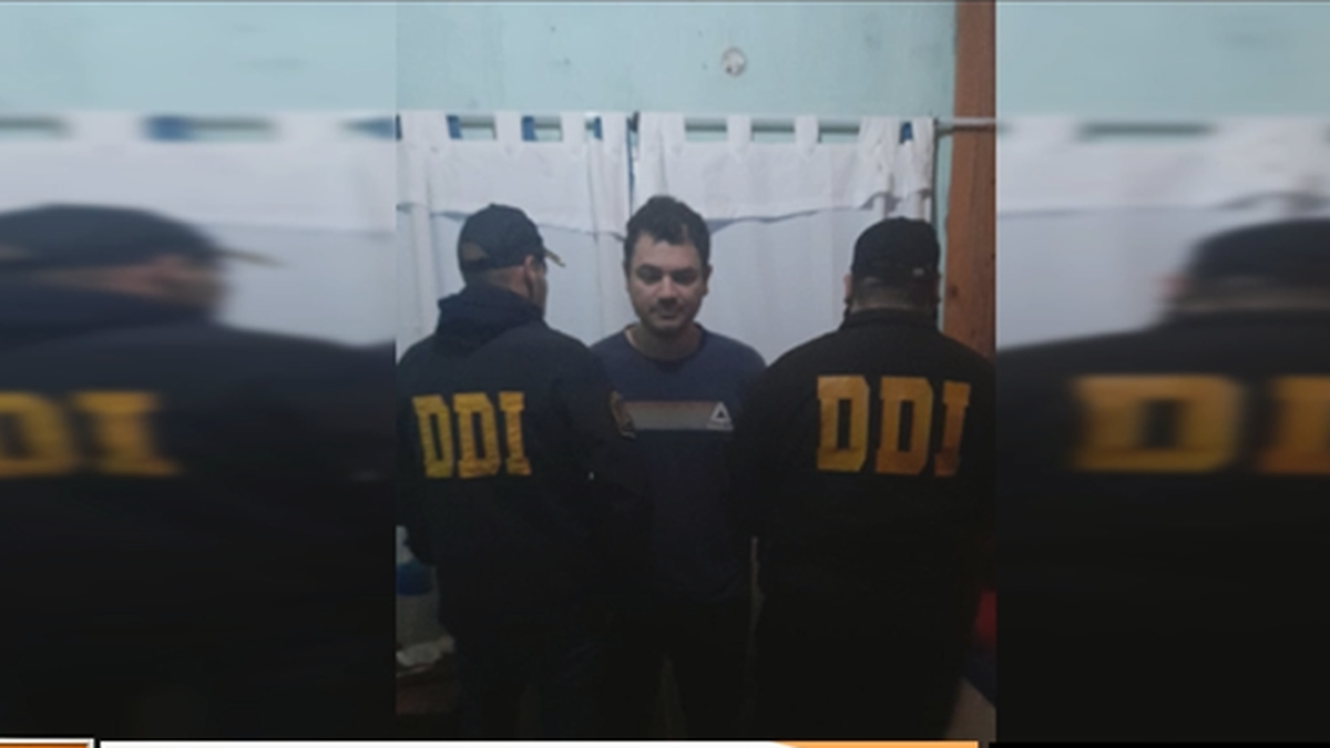 Detuvieron al abogado que estaba prófugo por atropellar y matar a un piloto (Foto: captura de TV).