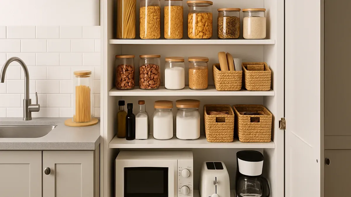 Despensas pequeñas: ideas de organización para aprovechar mejor la cocina. (Imagen ilustrativa)