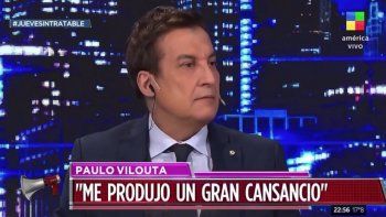 Paulo Vilouta volvió a la tevé tras el Covid-19: Es un virus que genera mucha soledad