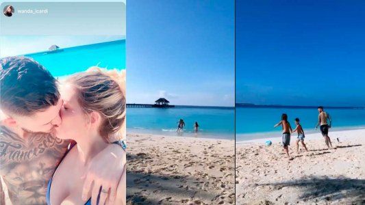Las soñadas, y carísimas, vacaciones de Wanda Nara en las Islas Maldivas