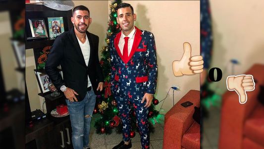 Esto opinaron los seguidores de Camarasa de su peculiar look navideño