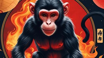 Horóscopo chino: estos serán los signos más favorecidos en el día del Mono de Fuego. (Foto: Canva IA)