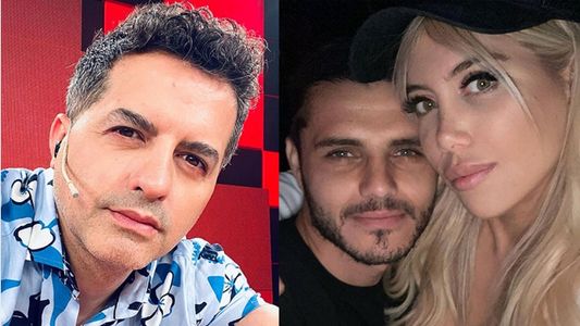 Ángel de Brito contó que recibió un misterioso mensaje desde el Instagram de Mauro Icardi