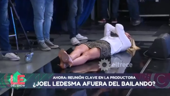 El tremendo golpe de Denise Dumas en vivo