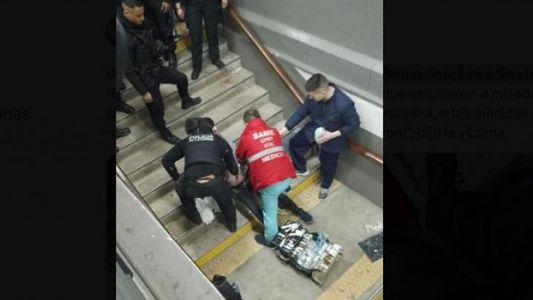 Apuñalaron a un hombre en la estación Palermo de la Línea San Martín