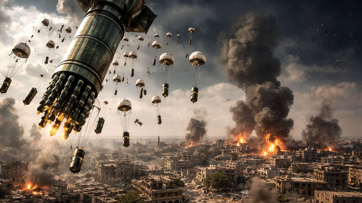 Israel denuncia que Irán utilizó bombas que están prohibidas por las convenciones internacionales. (Foto: A24.com)