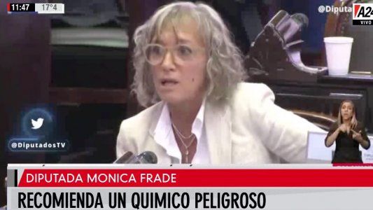 En plena sesión, una diputada de Juntos por el Cambio pidió habilitar el uso de dióxido de cloro para el coronavirus