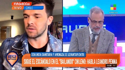 Leandro Penna polémico sobre la pandemia: bancó al modelo chileno por sobre el argentino