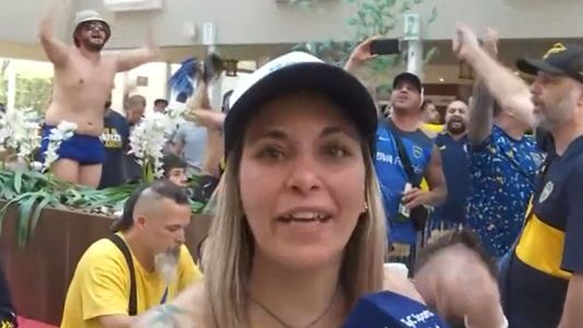 Renunció a su trabajo para ir a Brasil a ver a Boca y le mandó este mensaje a su exjefa