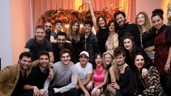 La intimidad del festejo del elenco de ATAV por el éxito de la telenovela