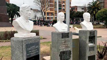 Sacarán el busto de Néstor Kirchner de la plaza de Morón