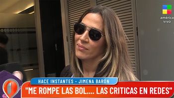 Jimena Barón les tiró un palito a los que la criticaron por sus dichos sobre el cuerpo: Sigue siendo...