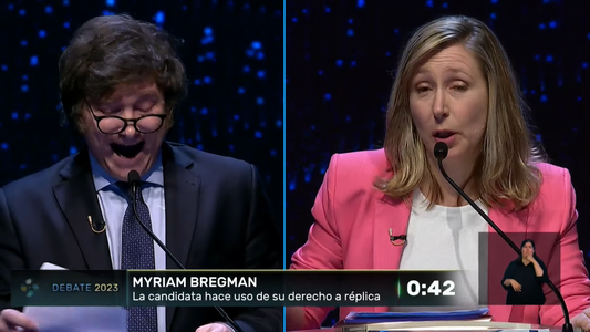 La chicana de Myriam Bregman a Javier Milei: No entendí nada, para mí lo sacó de Yahoo respuestas