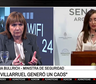 Bullrich acusó a Villarruel de generar caos y clavar un puñal por la espalda al Gobierno