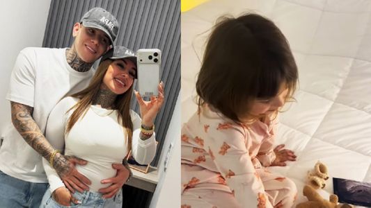 El tierno video de Tamara Báez con la reacción de Jamaica al enterarse que tendrá un hermano