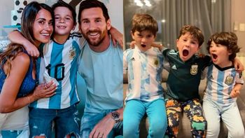 El video de Mateo Messi que se volvió viral antes de que comience el partido de Argentina y Polonia
