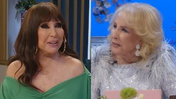La picante pregunta de Moria Casán que sacó a Mirtha Legrand tras varios años sin ir a su programa