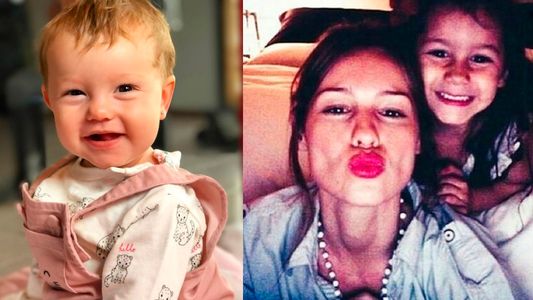 Pampita mostró la dulce coincidencia entre sus hijas Ana y Blanca