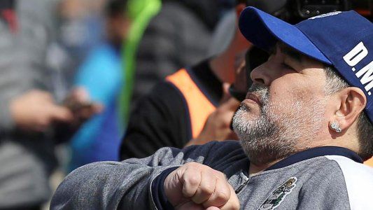 Impactante: la foto que prueba que Diego Maradona estuvo presente en el partido contra México