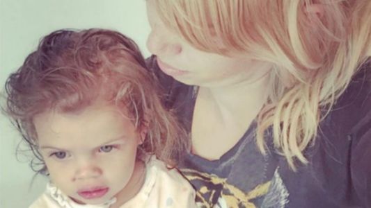 La pequeña Francesca Icardi sigue los pasos de mamá Wanda