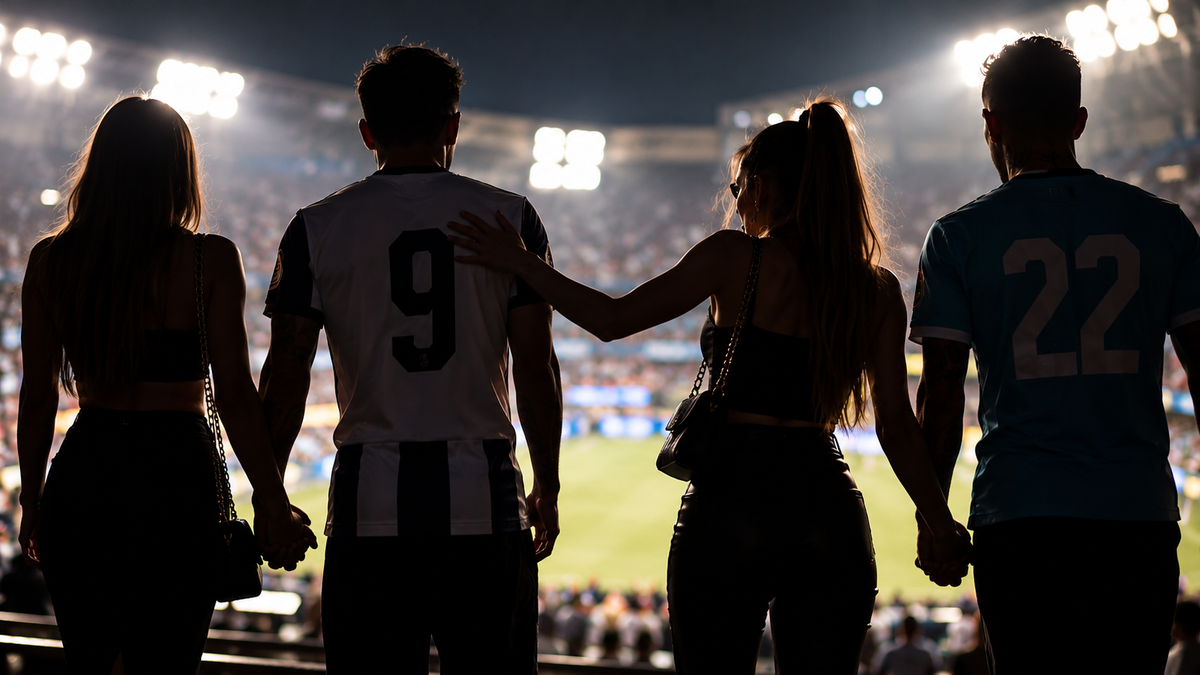 Escándalo entre botineras: la esposa de un jugador acusó a la mujer de otro famoso jugador de querer conquistar a su marido